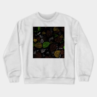 Autumn, Leaves Pattern 19 Crewneck Sweatshirt